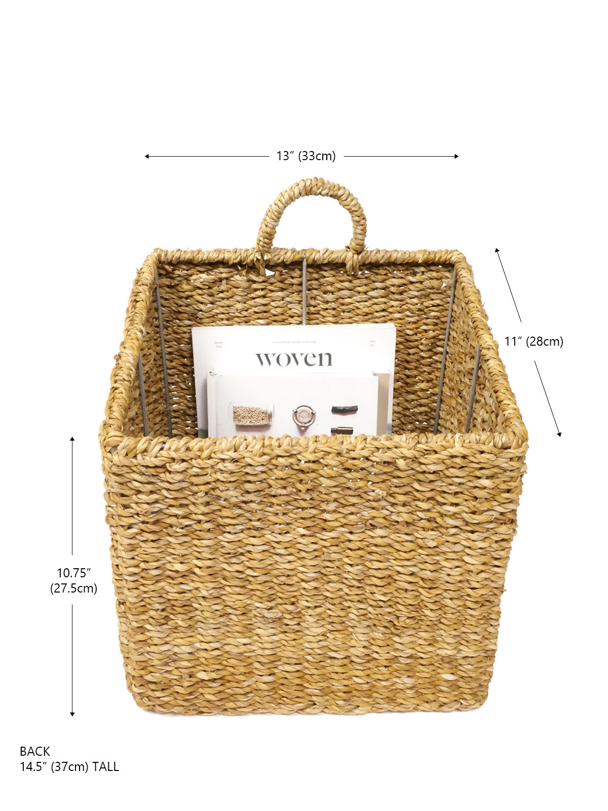 Ula Square Basket by KORISSA