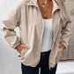 Ivy Lane Pocketed Zip Up Long Sleeve Jacket