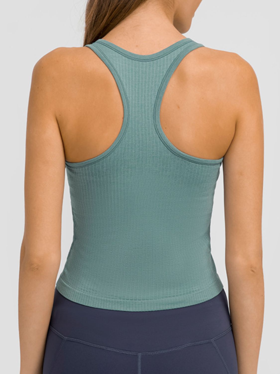 Millennia Round Neck Racerback Active Tank