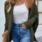 Open Front Long Sleeve Cardigan