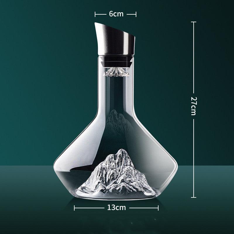 Unveil the Art of Wine with Exquisite Iceberg Crystal Decanters