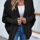 Open Front Long Sleeve Cardigan