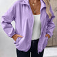 Ivy Lane Pocketed Zip Up Long Sleeve Jacket