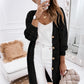 V-Neck Long Sleeve Cardigan