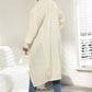 Plus Size Open Front Long Sleeve Cardigan