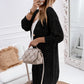 V-Neck Long Sleeve Cardigan