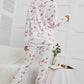 Flamingo Long Sleeve Top and Pants Lounge Set