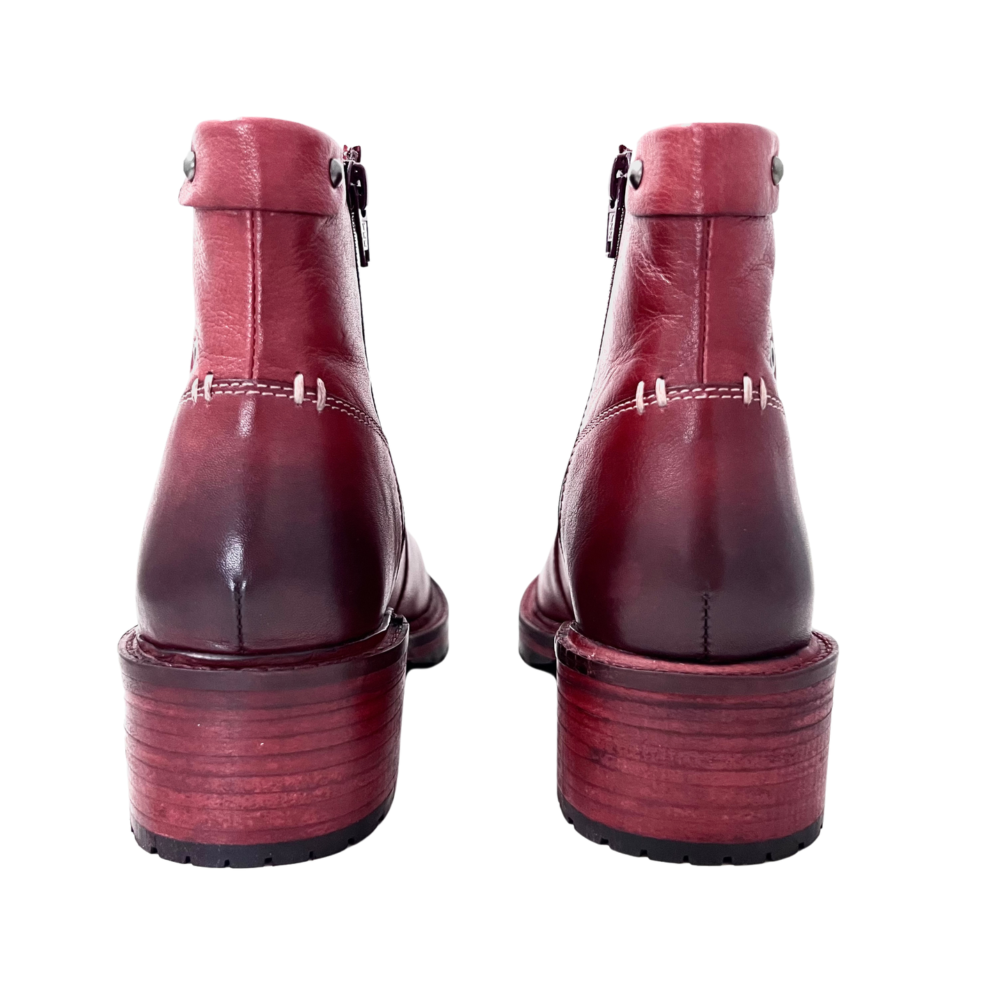 Journey Dip Dyed hand made Wine Boot