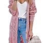 V-Neck Long Sleeve Cardigan