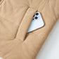 Pocketed Zip Up Turtleneck Vest Coat