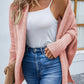 Open Front Long Sleeve Cardigan