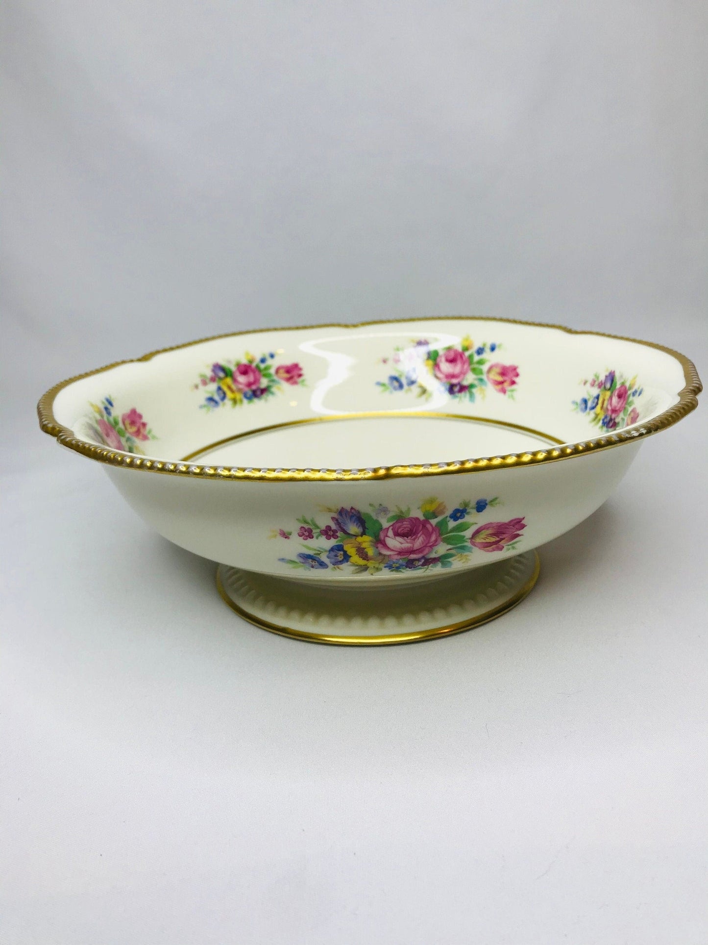 Castleton china castleton rose vegetable bowl