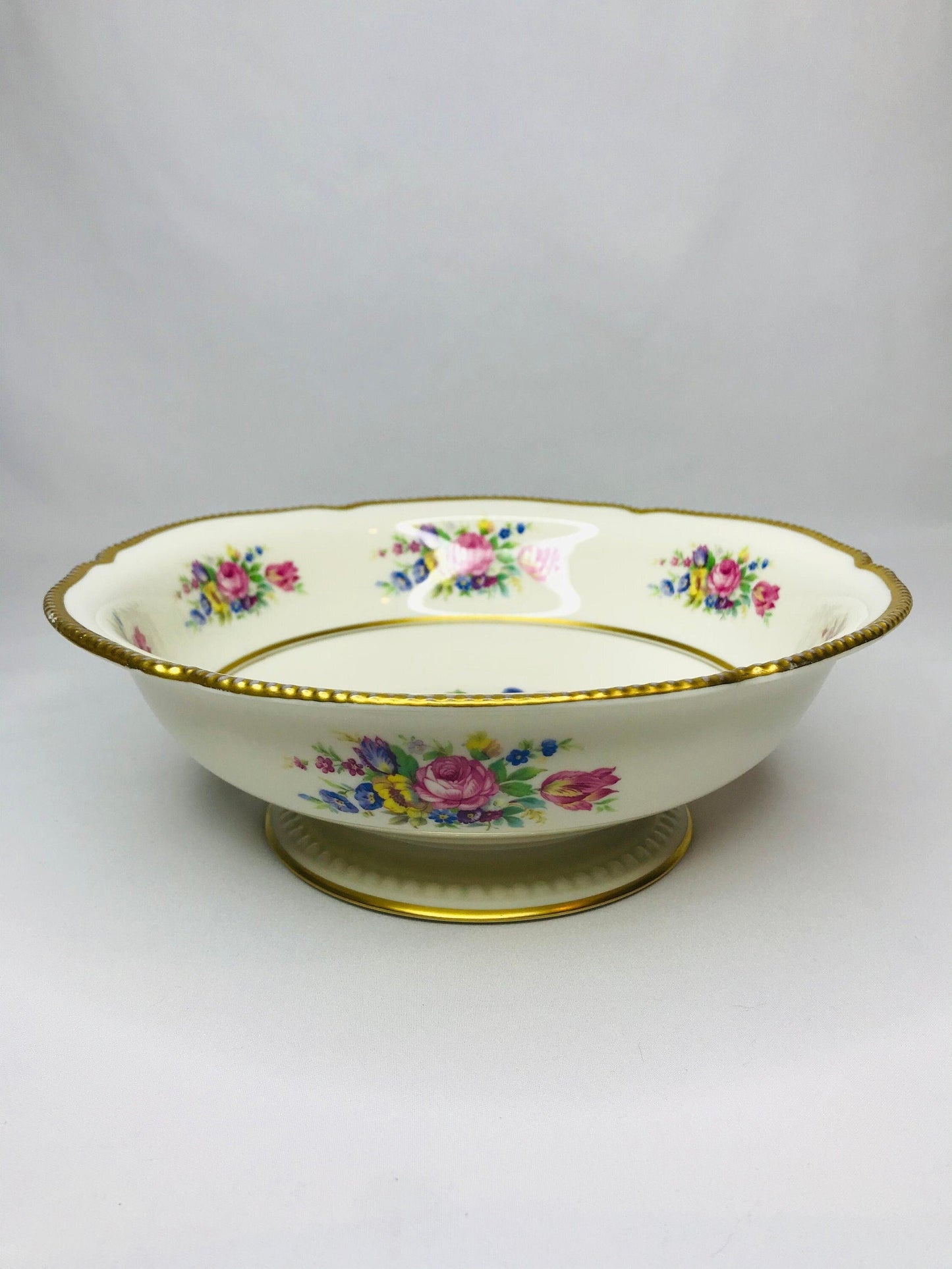 Castleton china castleton rose vegetable bowl