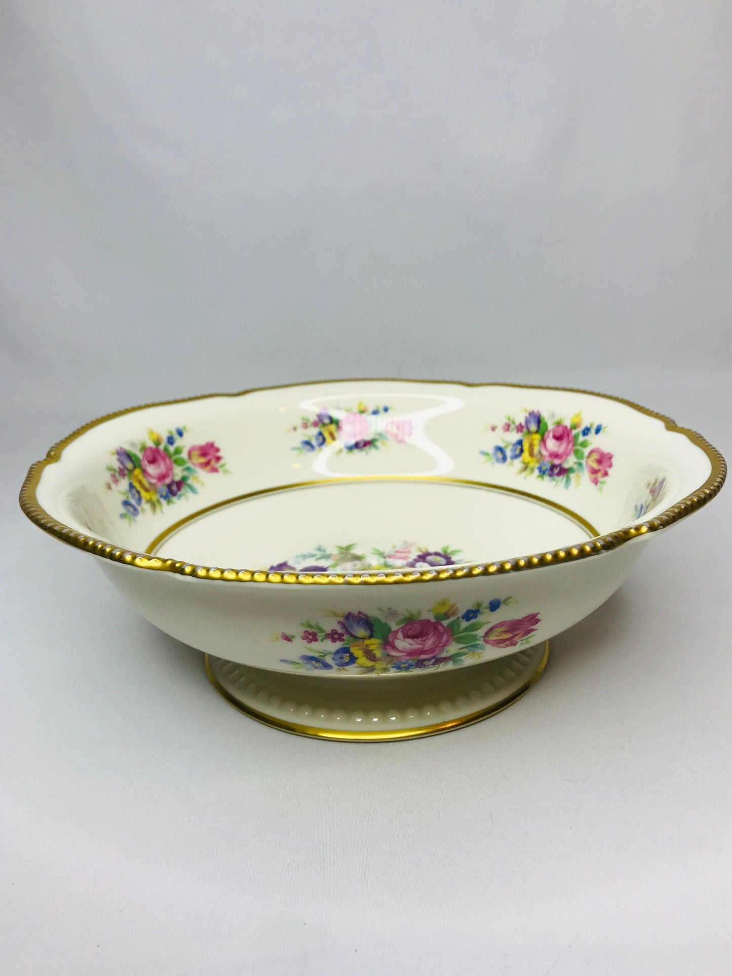 Castleton china castleton rose vegetable bowl