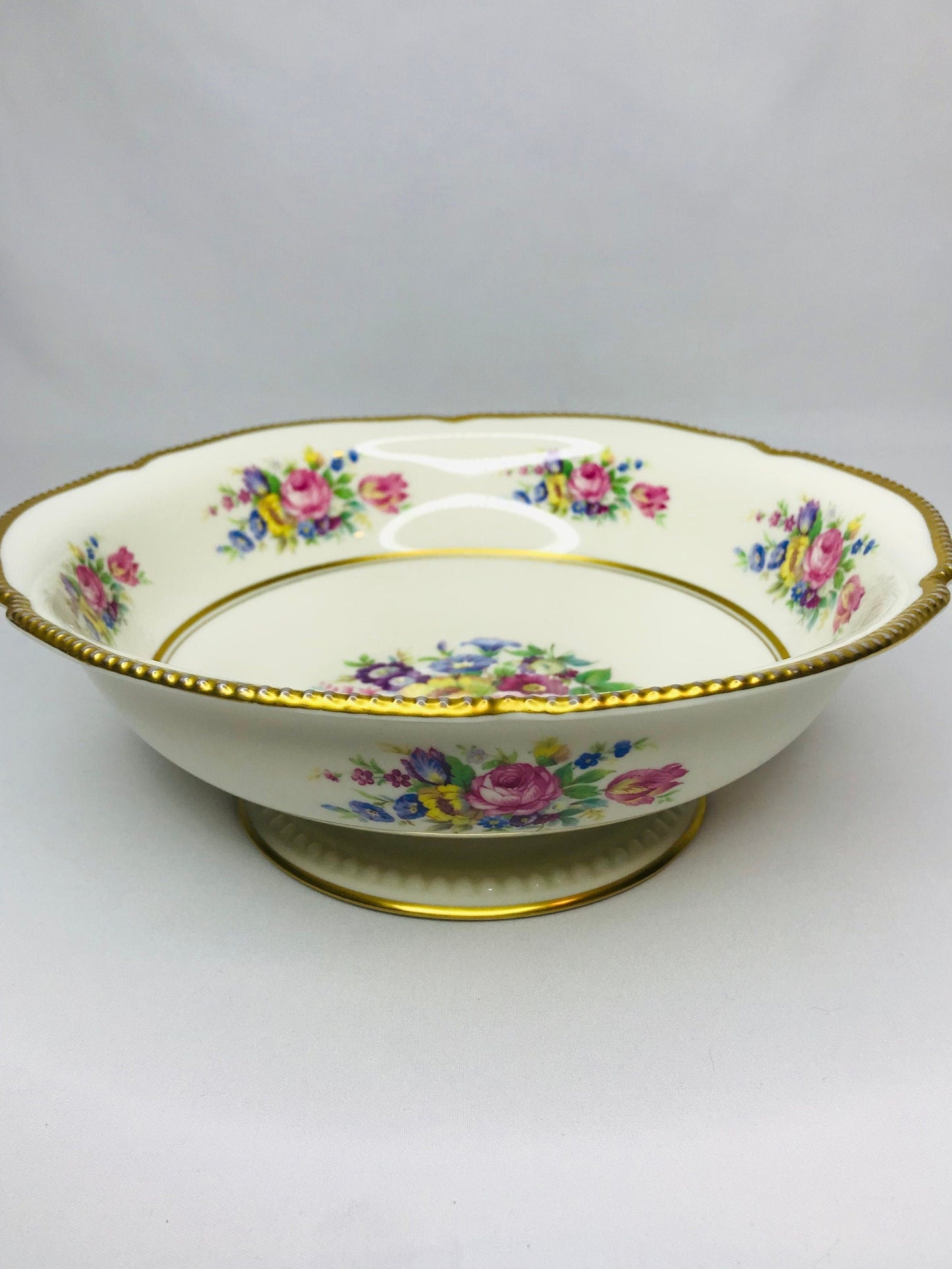 Castleton china castleton rose vegetable bowl