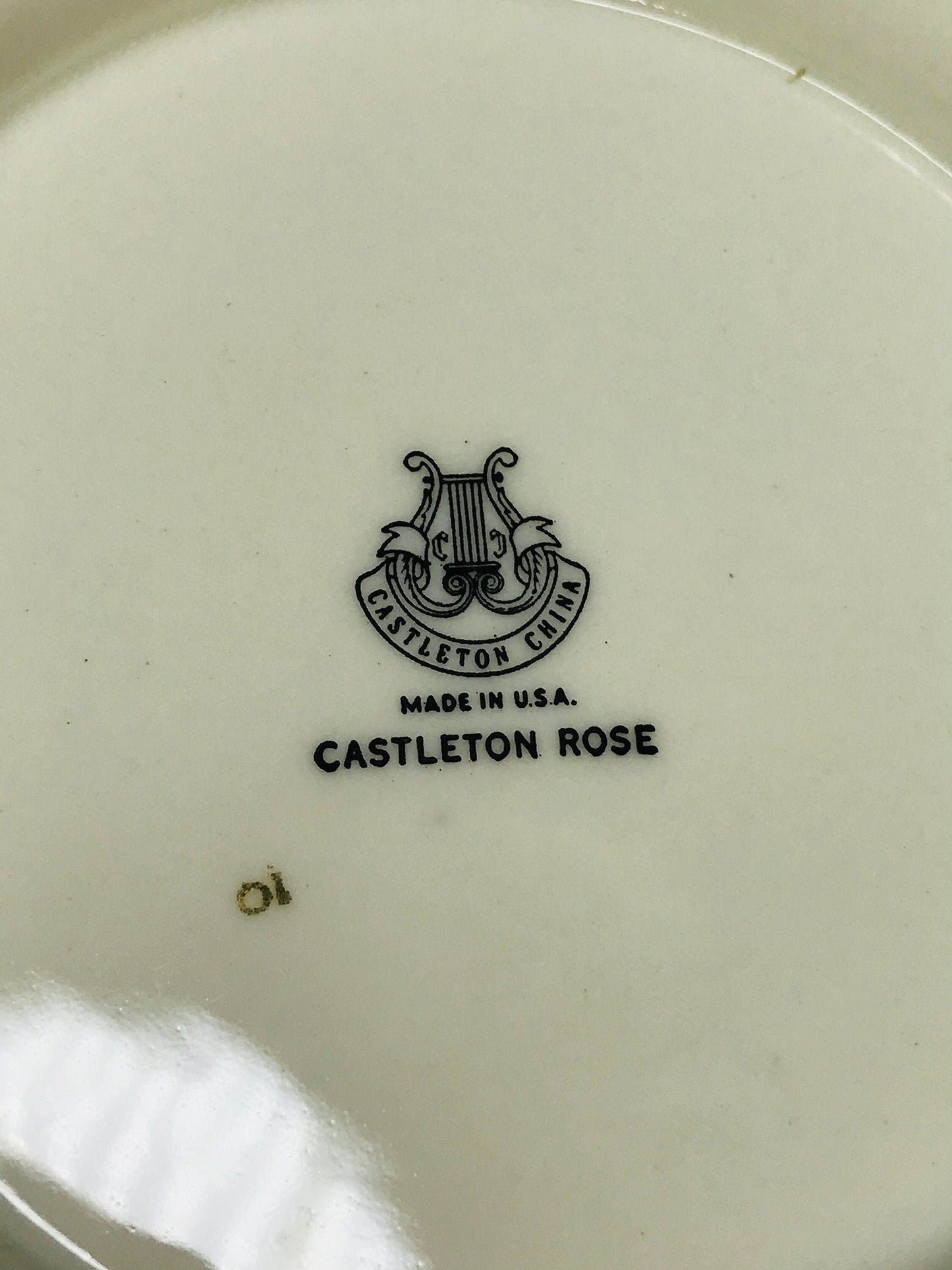 Castleton china castleton rose vegetable bowl