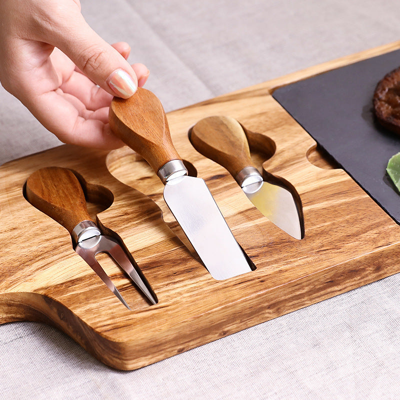 Board Set Platter Meat Board Party Utensils Kitchen Cutting Board Cutting Cheese