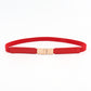 PU Elastic Skinny Belt