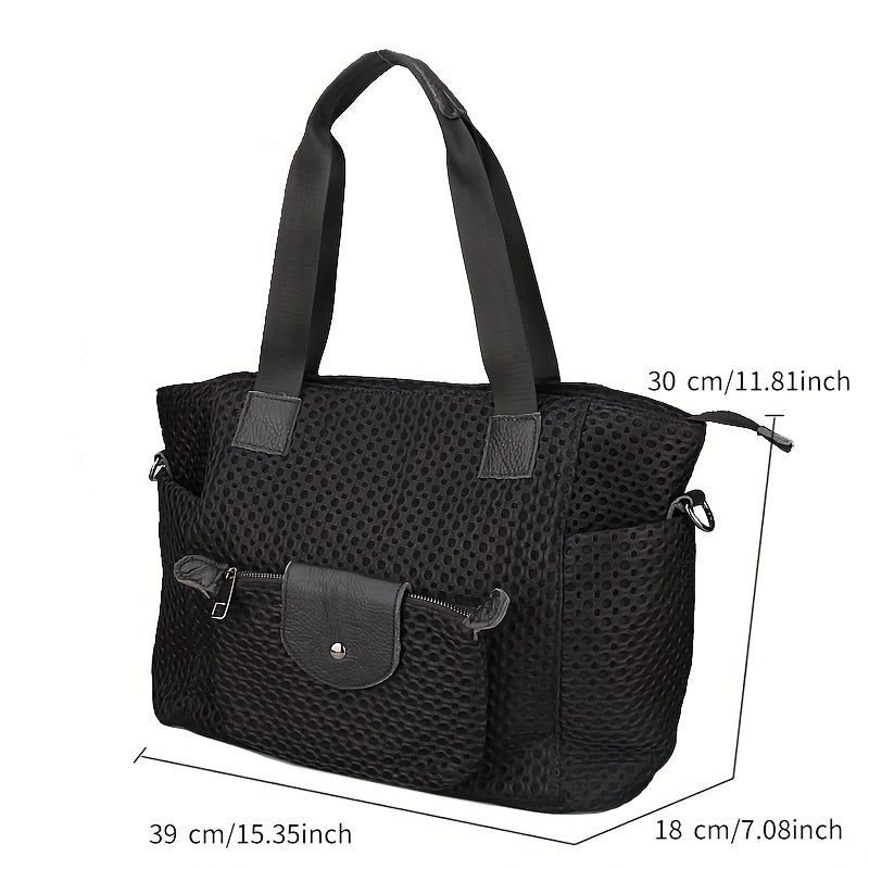 Large Capacity Mesh Tote Bag