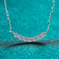 1.4 Carat Moissanite 925 Sterling Silver Necklace