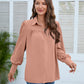 Puff Sleeve Collared Neck Shirt