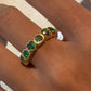 18K Gold-Plated Inlaid Zircon Ring