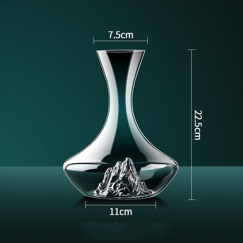 Unveil the Art of Wine with Exquisite Iceberg Crystal Decanters