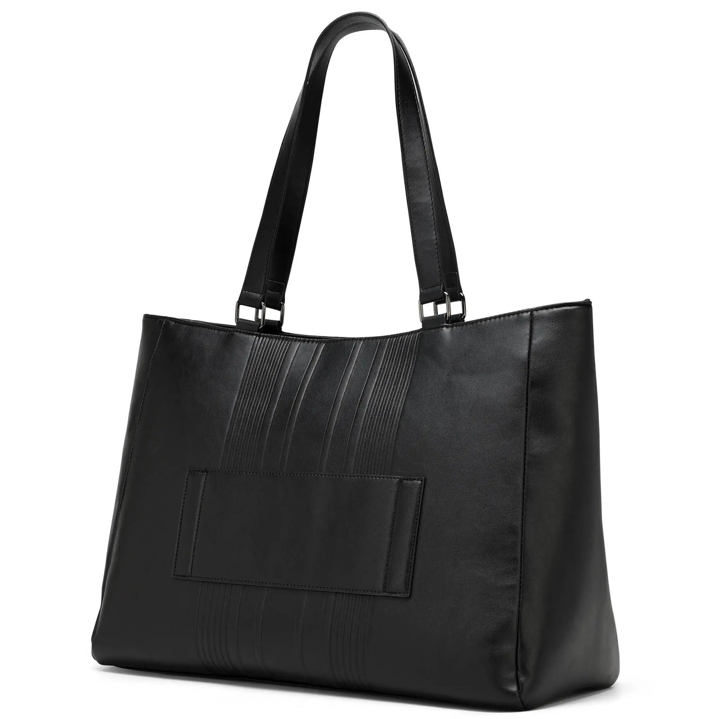 Romaer 24L Vegan Leather Weekender Tote Bag