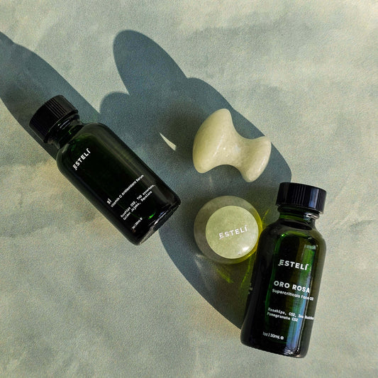 Serums + Gua Sha Mushrooms Set