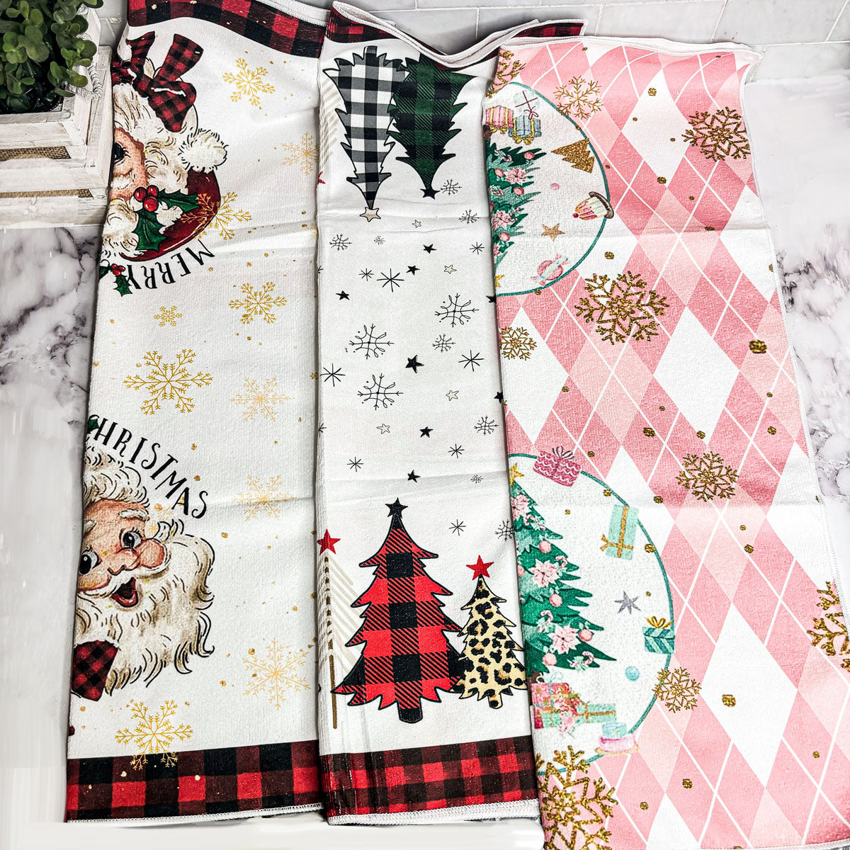 Christmas Dish Towels