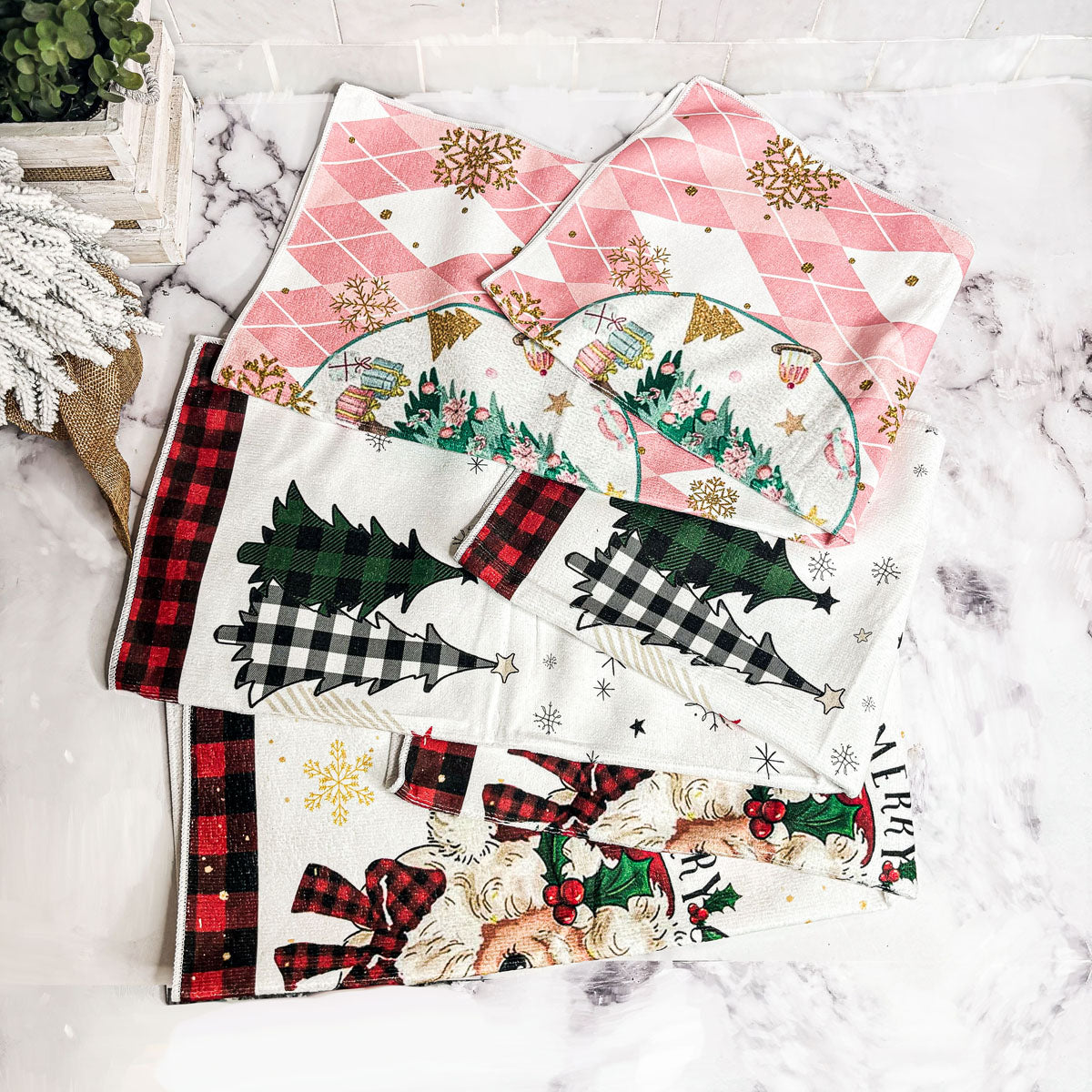 Christmas Dish Towels