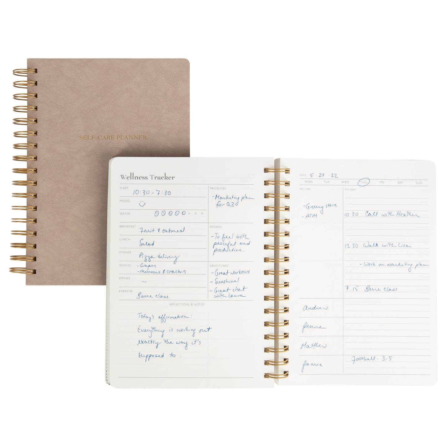 *NEW * Self-Care Planner - Case of 3 | wholesale