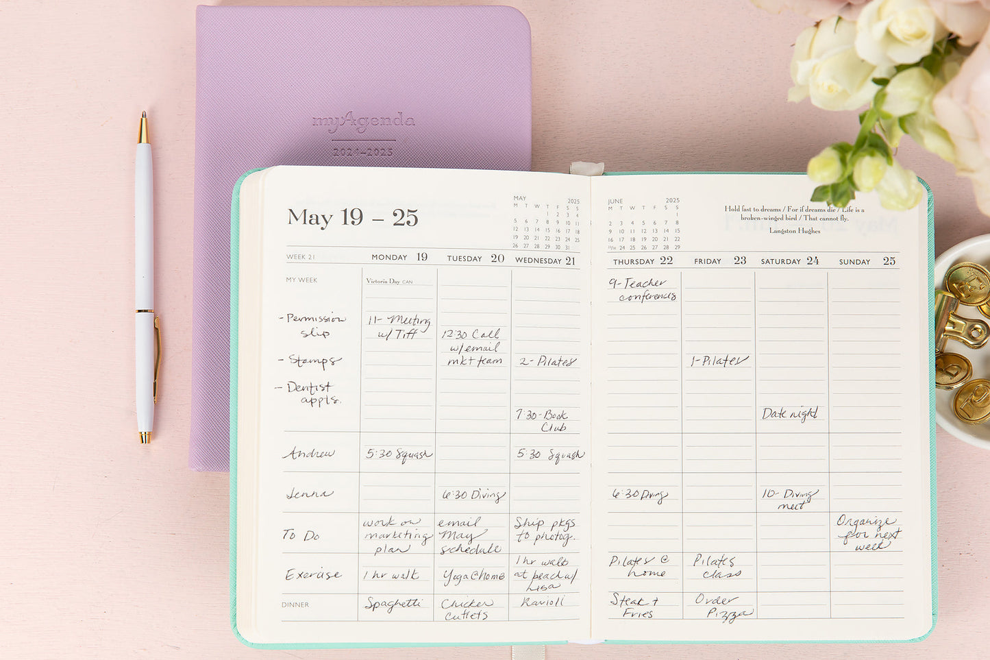 myAgenda Mini Planner 2024/25