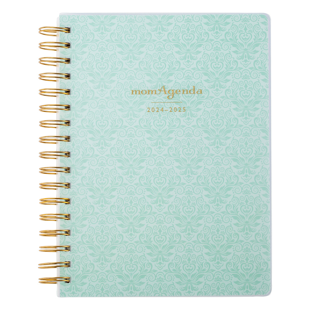 NEW! 2025 momAgenda Desktop Spiral | mom Planner | Day Planner | Family Planner (July 2024 -  December 2025) - wholesale