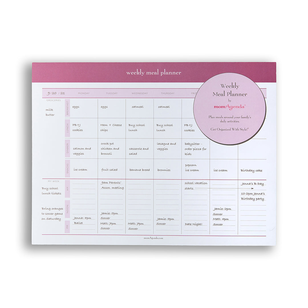 Meal Planner Pad V2