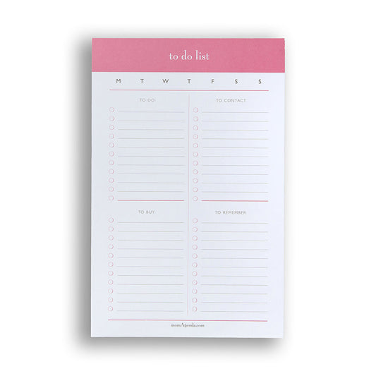 NEW To Do List Pad