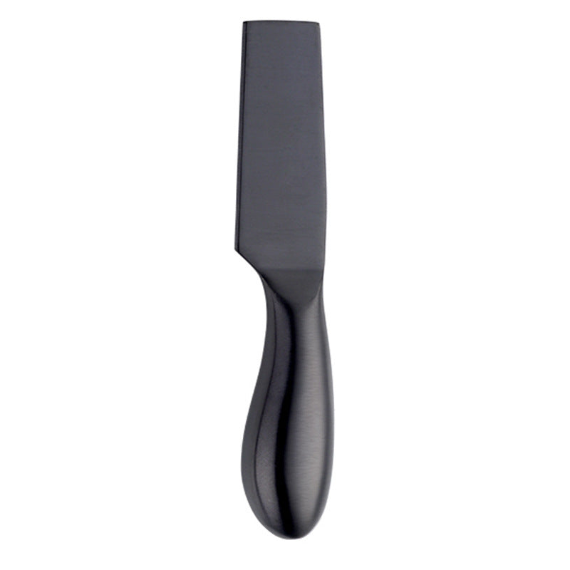 6-Piece Black Cheese Knife Set | Modern Simplicity in Stainless Steel