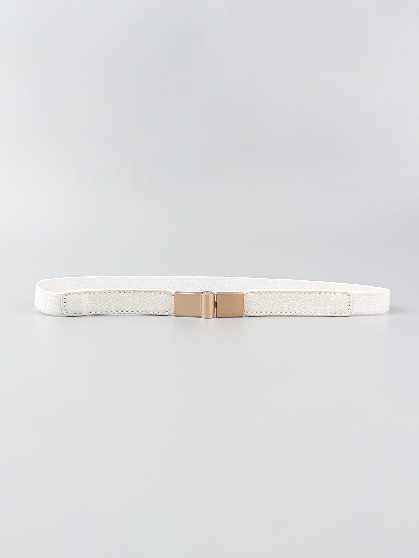 PU Elastic Skinny Belt