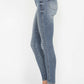 Judy Blue Full Size Tummy Control Contrast Wash Skinny Jeans