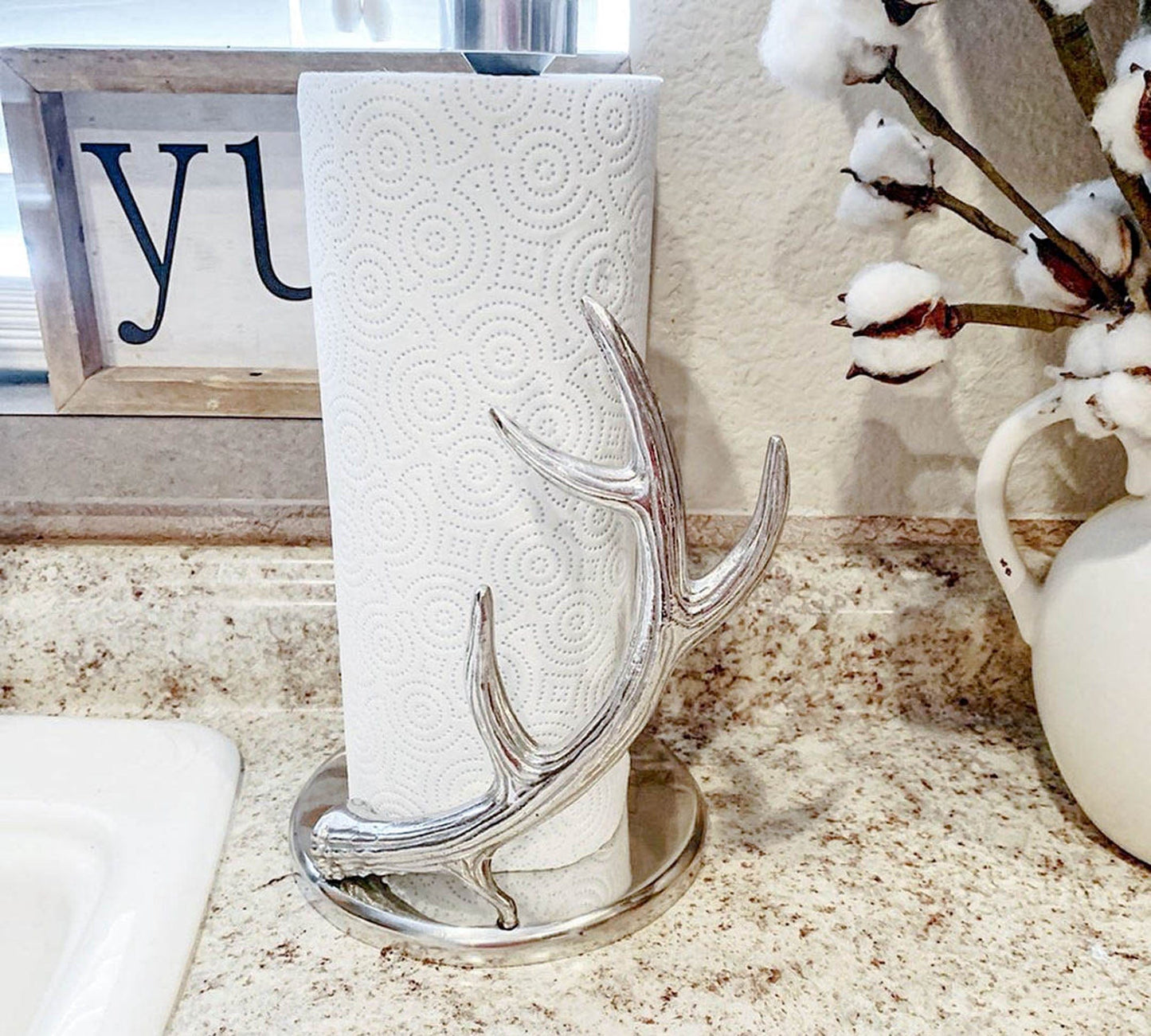 Antler Paper Towel Holder