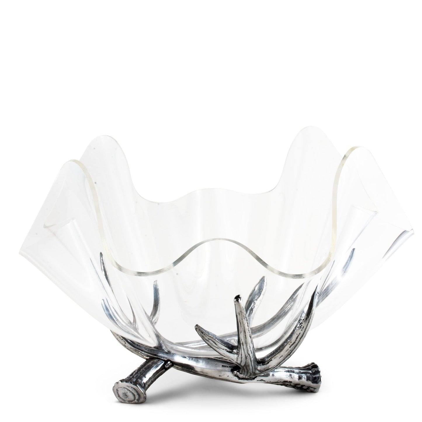 Antler Stand Acrylic Bowl 14