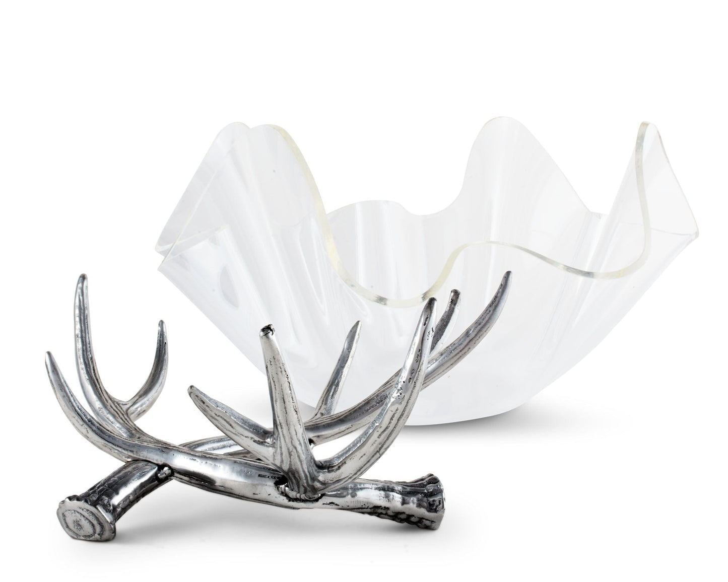 Antler Stand Acrylic Bowl 14