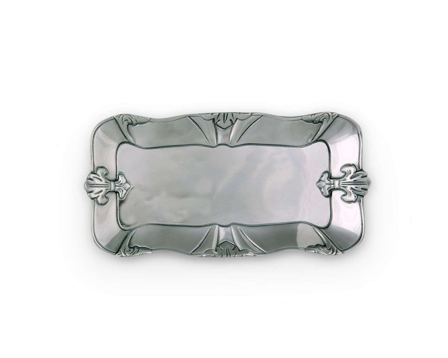 Fleur-De-Lis Bread Tray 6x12