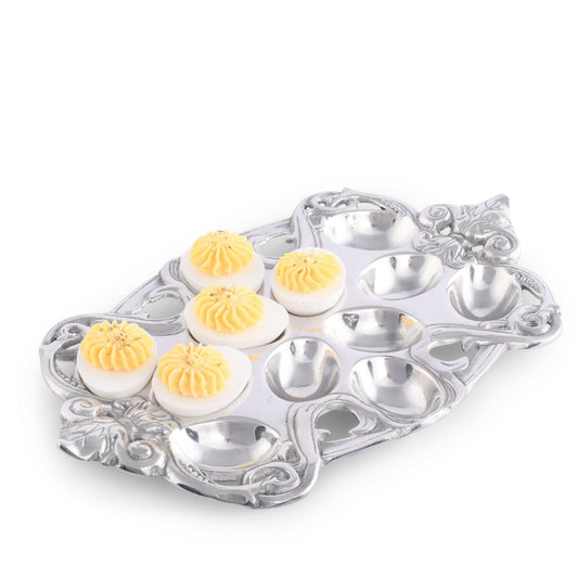 Fleur-De-Lis Deviled Egg Holder