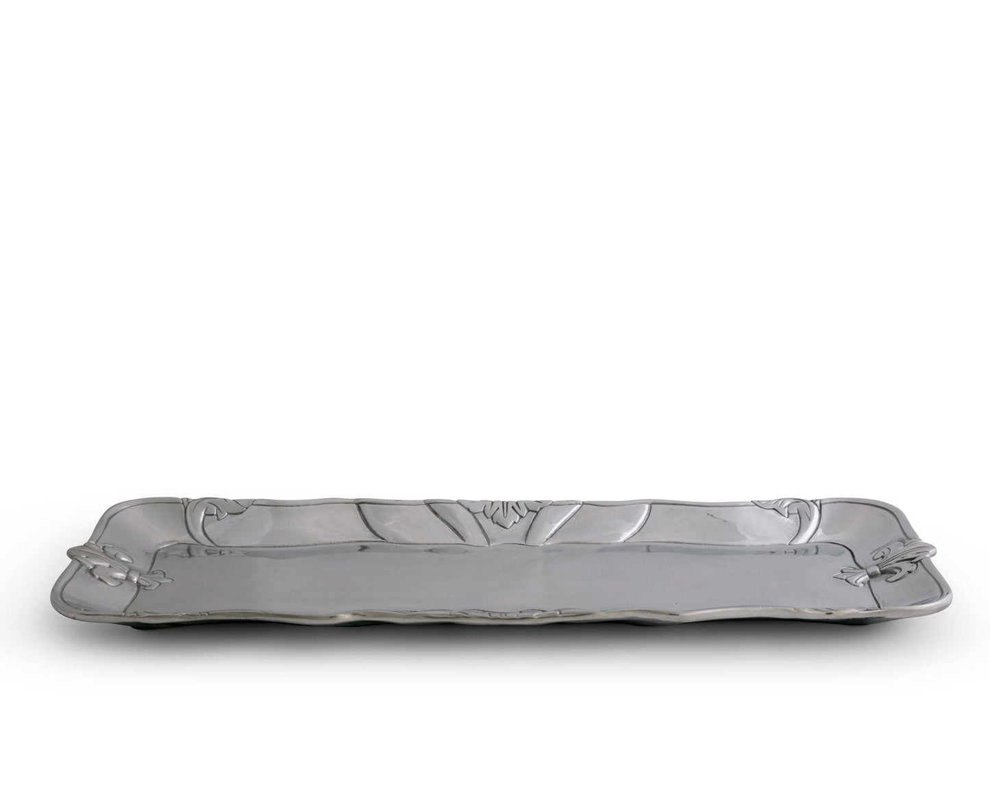 Fleur-De-Lis Oblong Tray