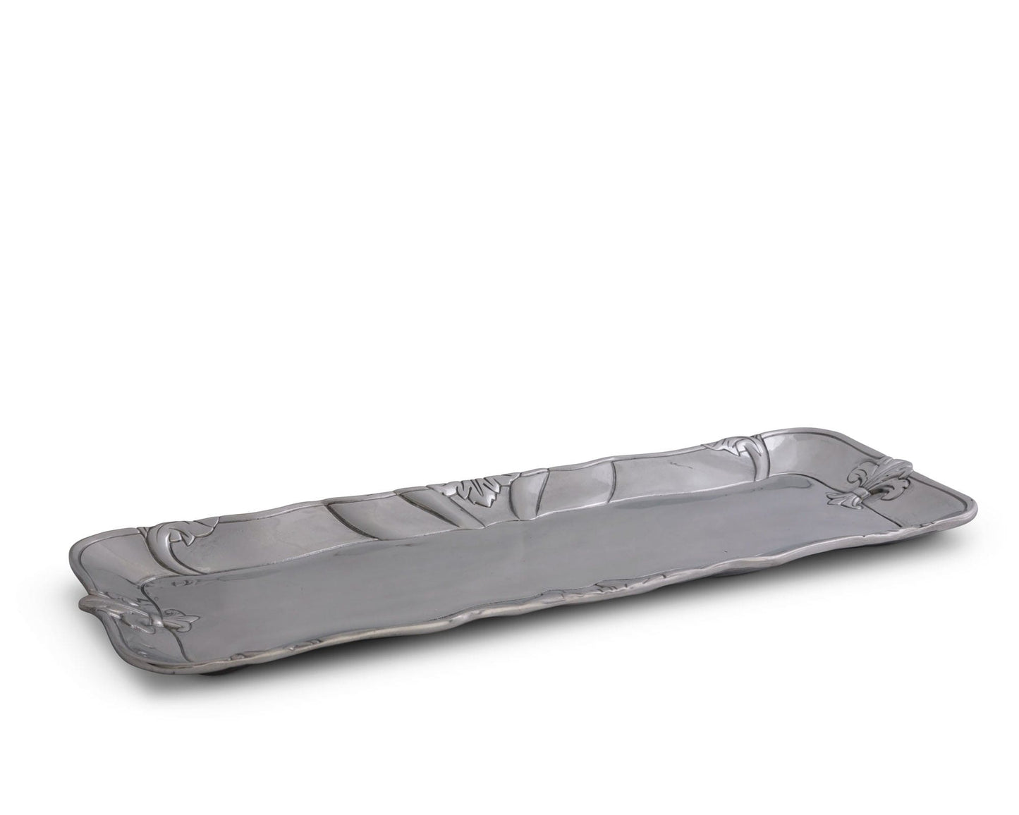 Fleur-De-Lis Oblong Tray