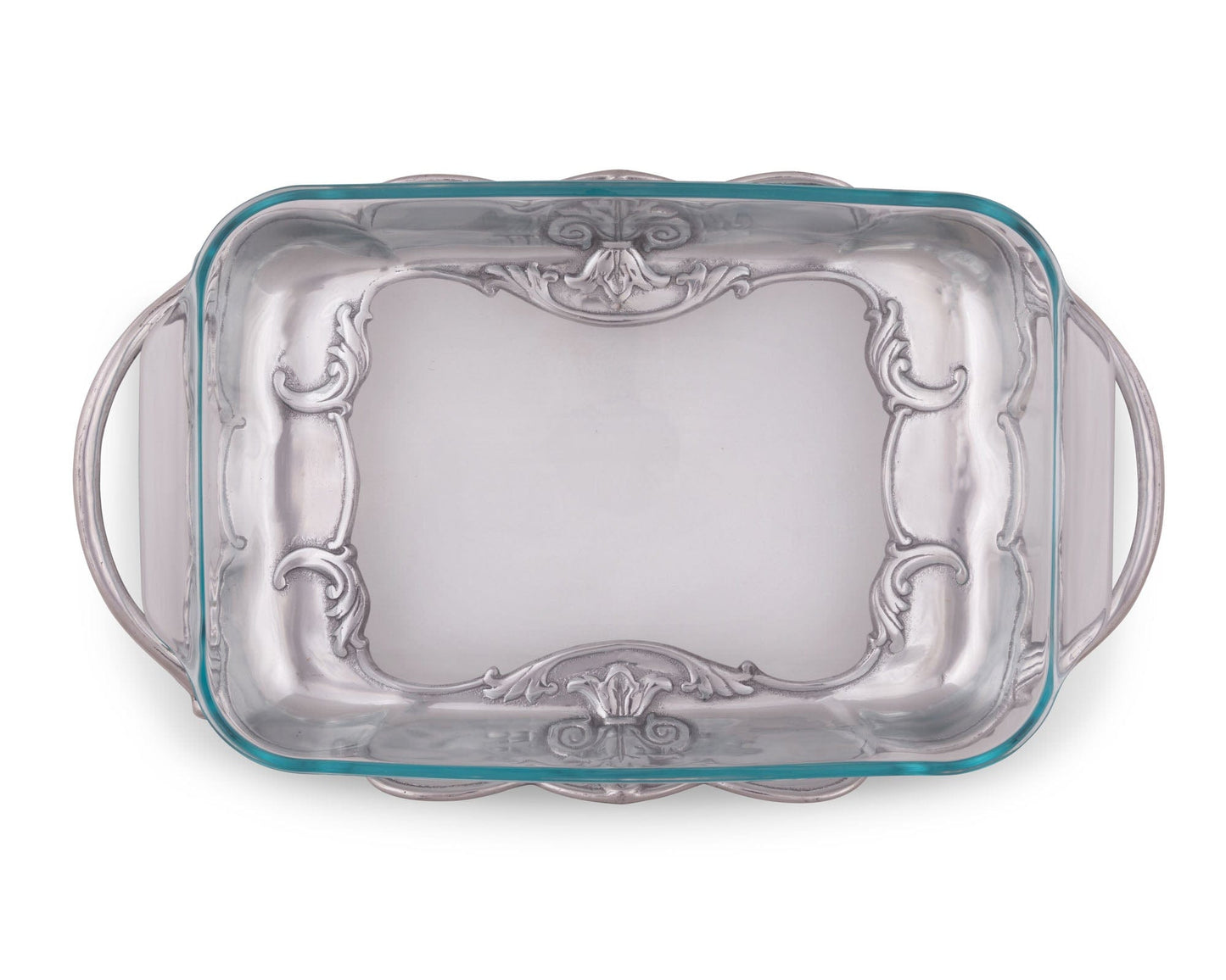 Fleur-De-Lis Pyrex Holder 3qt