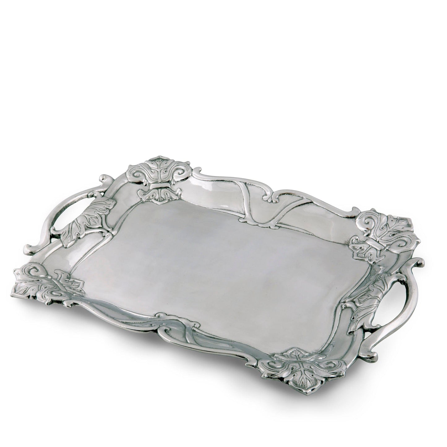 Fleur-De-Lis Rectangle Tray