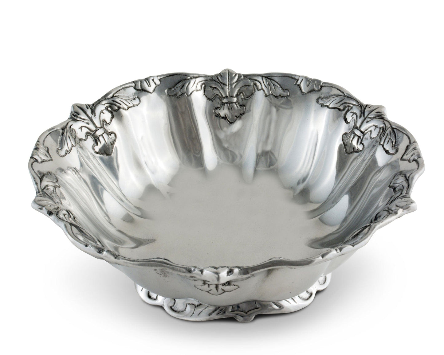 Fleur-De-Lis Salad Bowl 12