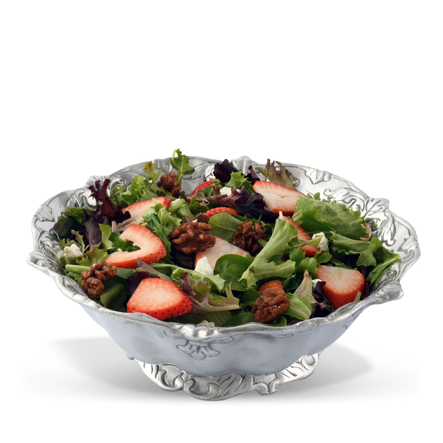 Fleur-De-Lis Salad Bowl 12